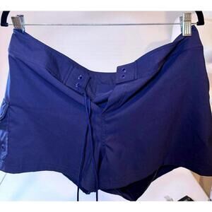 Jag Women's Casual Swim Shorts - Navy Blue